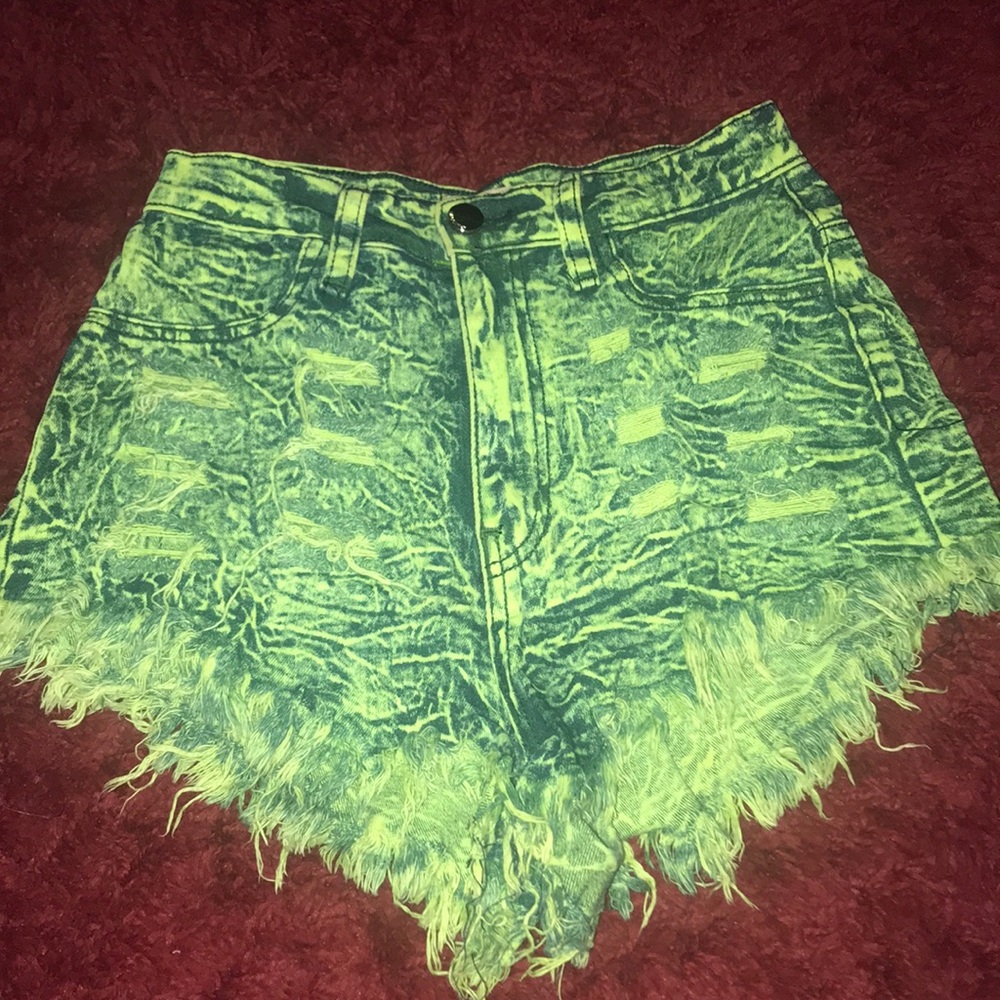 Aphrodite Jean shorts